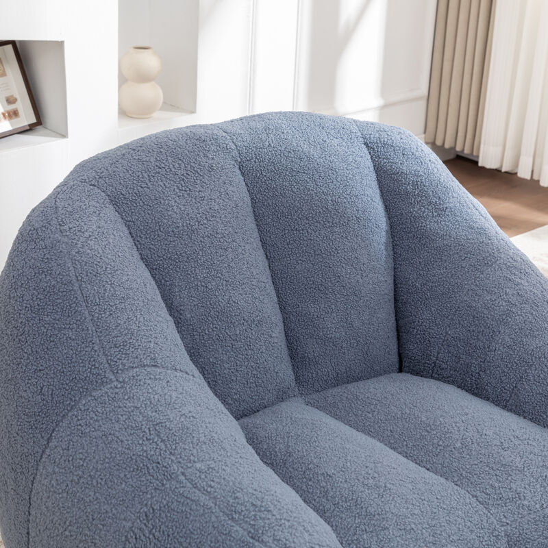 GOODSILO Plush Comfort Bean Bag Chair with Memory Foam Filling - Ergonomic Lounge Sofa for Ultimate Relaxation image number 9
