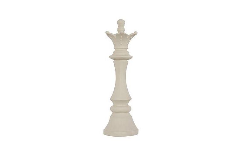 Queen Chess White Wall Decor image number 0