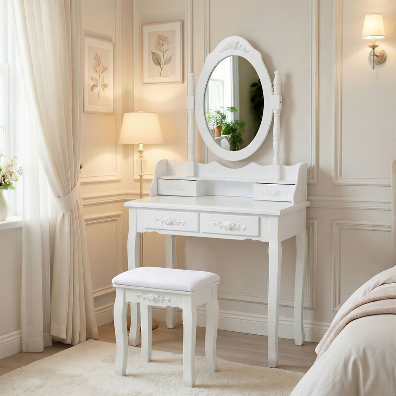 Zonglu Vanity Desk Set image number 1