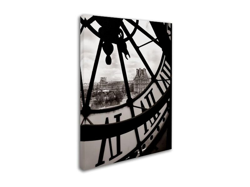 Fine Canvas Chris Bliss Wall Clock Home Decor image number 1