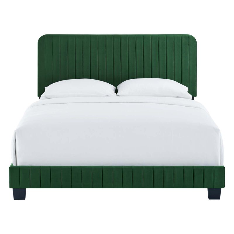 Modway - Celine Channel Tufted Performance Velvet Full Bed image number 5