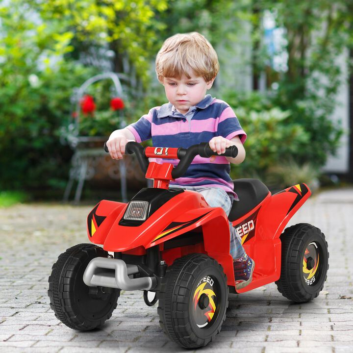 Kids 6V Electric ATV 4 Wheel Ride On Toy for Outdoor Play