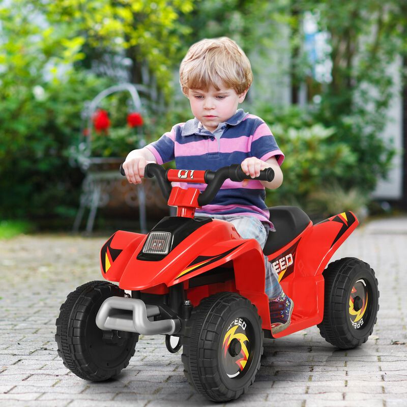 Kids 6V Electric ATV 4 Wheel Ride On Toy for Outdoor Play image number 1
