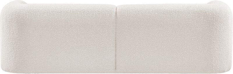 Meridian Furniture Emory Cream Boucle Fabric Sofa image number 2