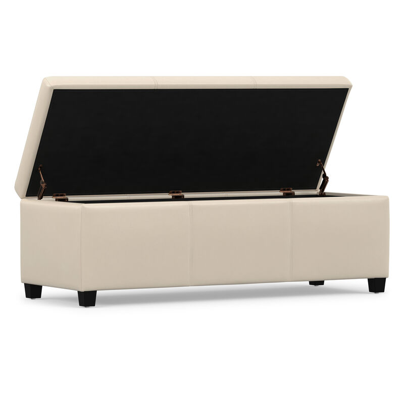 Simpli Home Avalon Storage Ottoman Bench image number 3