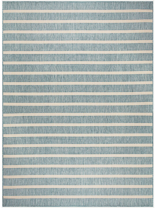 Positano POS03 Aqua/Ivory 9' x 12' Rug