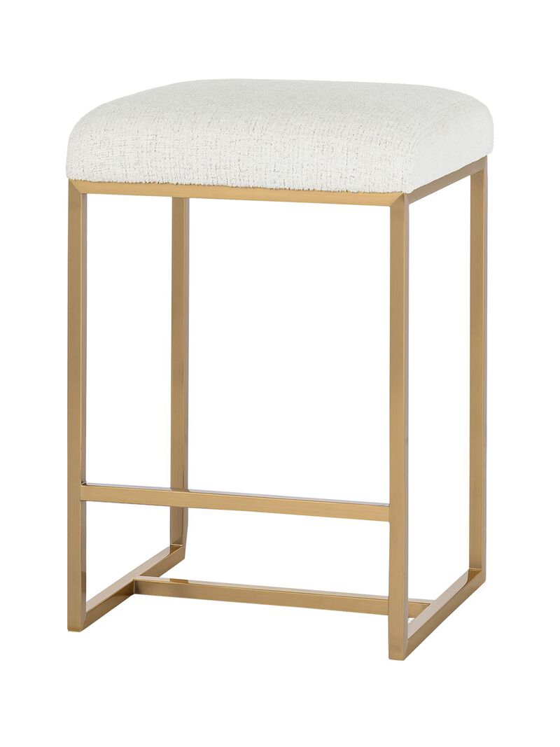Pinrose Snow Backless Stool image number 2