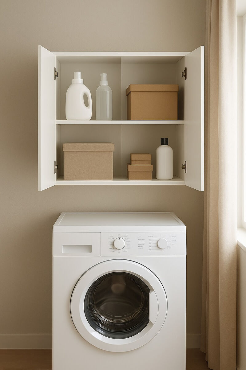 24 in. W x 12 in. D x 24 in. H Bathroom Storage Wall Cabinet in White Titanium