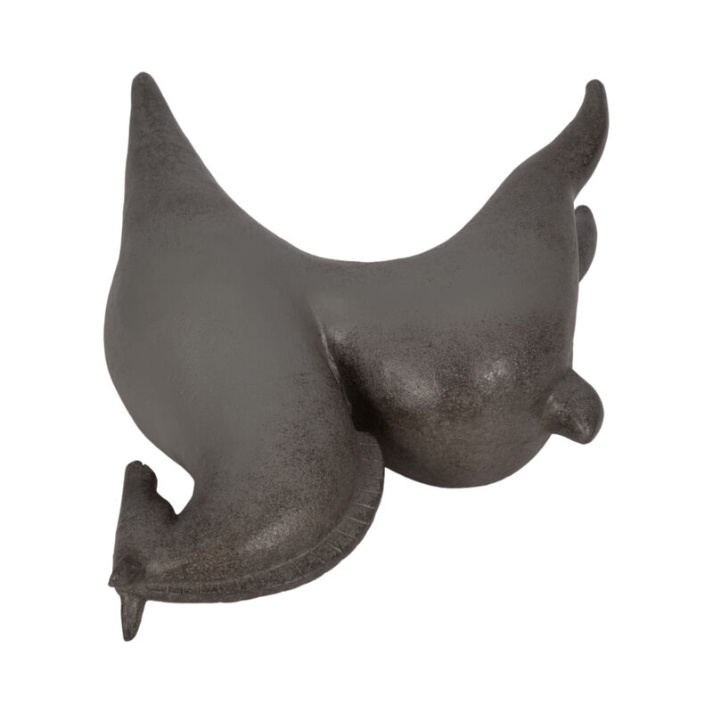 12" Curved Horse, Grey image number 5