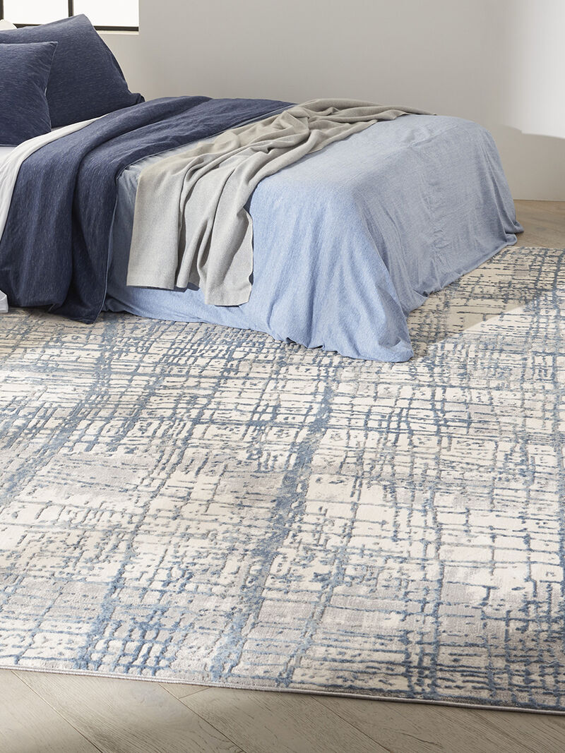 CK950 Rush CK950 Ivory/Blue 10' x 14' Rug