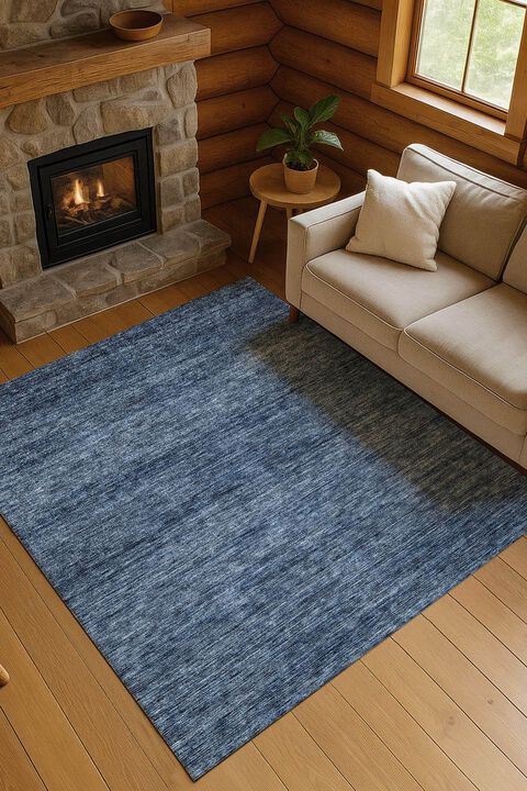 Soft Essentials SE1 Navy 9' x 12' Rug