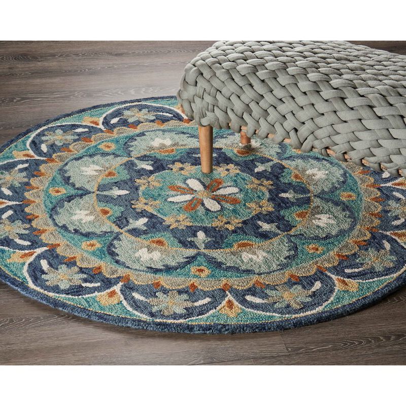 LR Home Dazzle Wool Area Rug Indoor image number 2