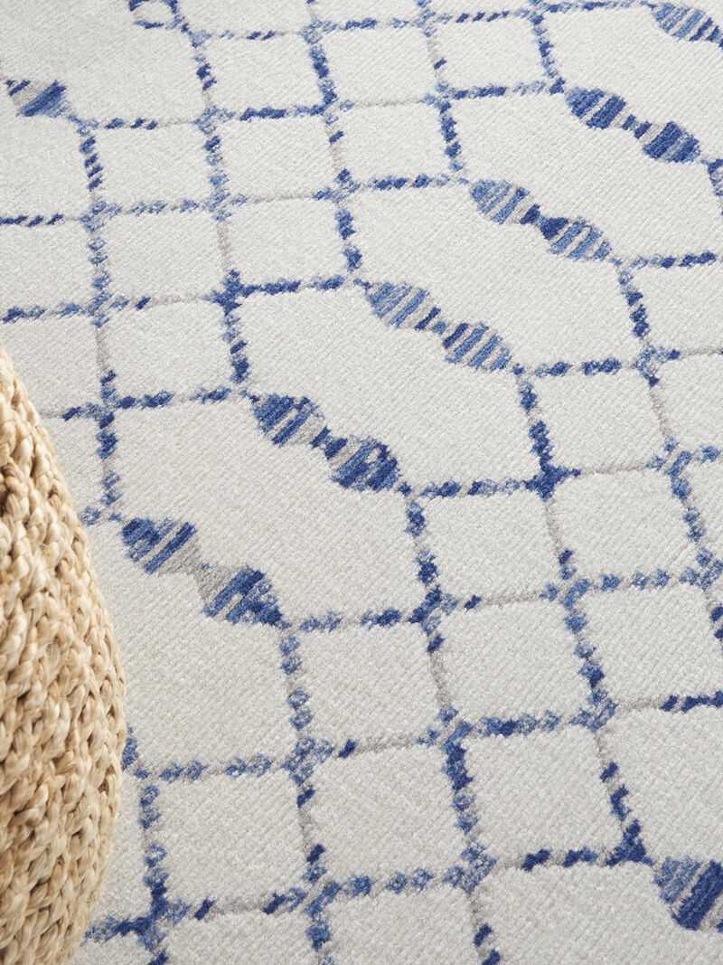 Whimsicle WHS02 Ivory 5' x Round Rug