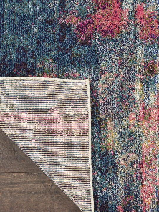 Celestial CES09 Blue/Yellow 2'2" x 10' Rug