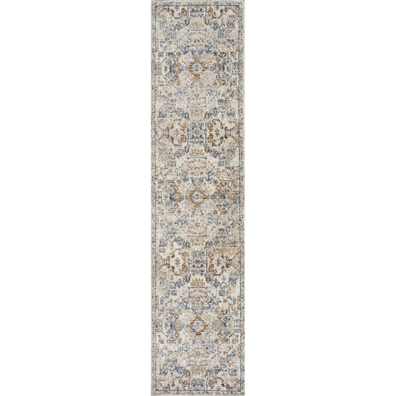 Shaemus Bohemian Medallion Low-Pile Machine-Washable Area Rug