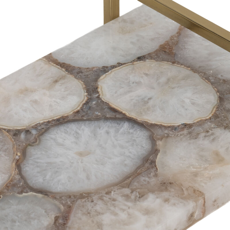 Agate 14" Tray w/ Gold Handles image number 4