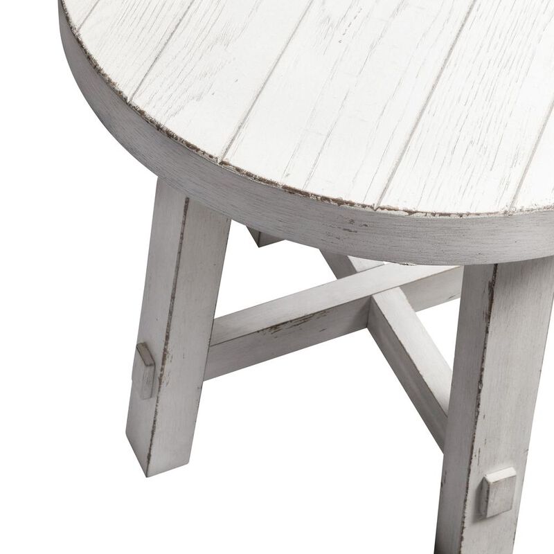 Liberty Furniture Splay Leg Round End Table image number 3