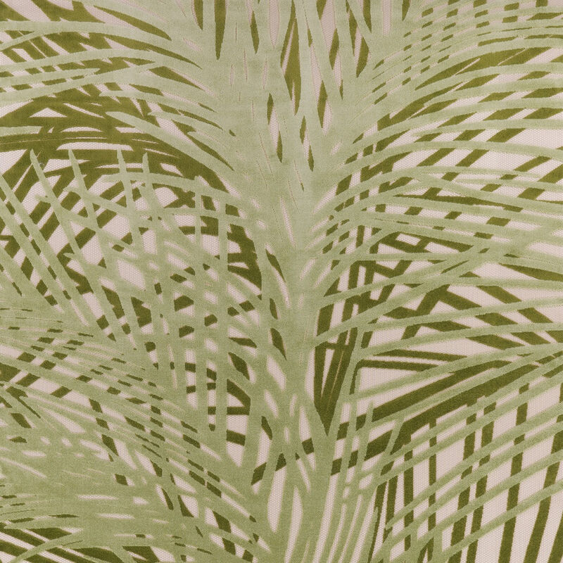 HomeRoots 10' X 14' Ivory And Green Palm Leaf Indoor Outdoor Area Rug image number 2