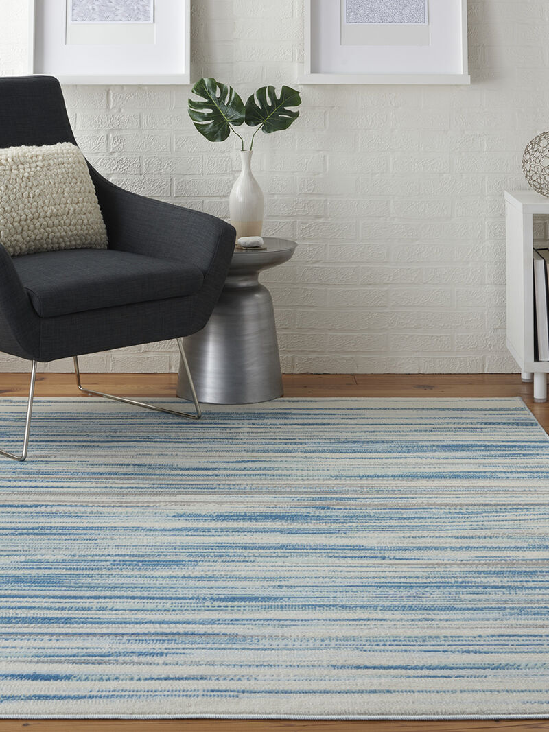 Jubilant JUB04 Blue 4' x 6' Rug