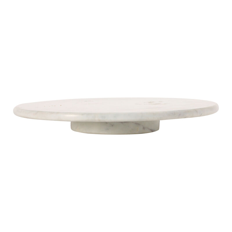 Marble Lazy Susan, White image number 4
