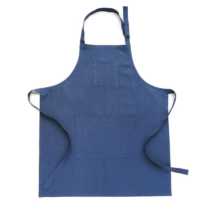 Solino Home 100% Pure Linen Linen Apron - Kitchen Linen