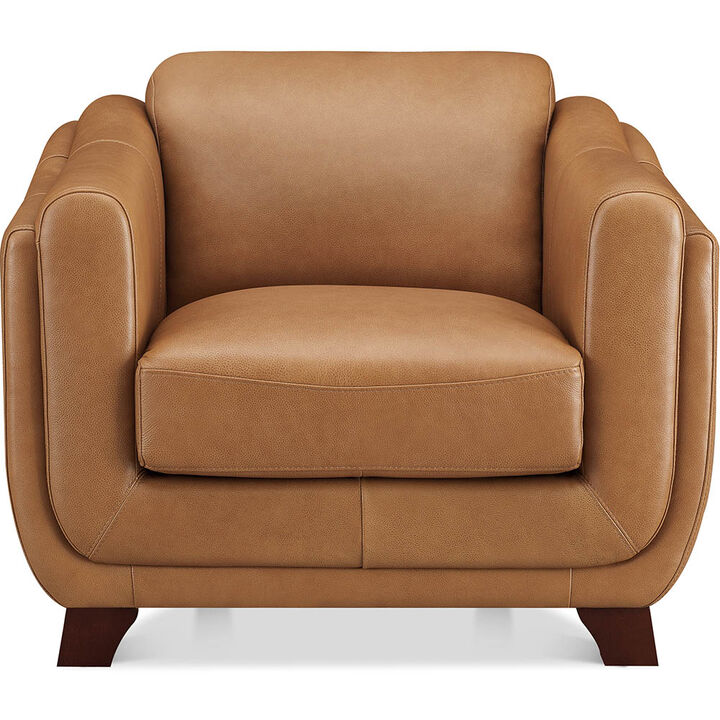 Omaha Top Grain Leather Chair