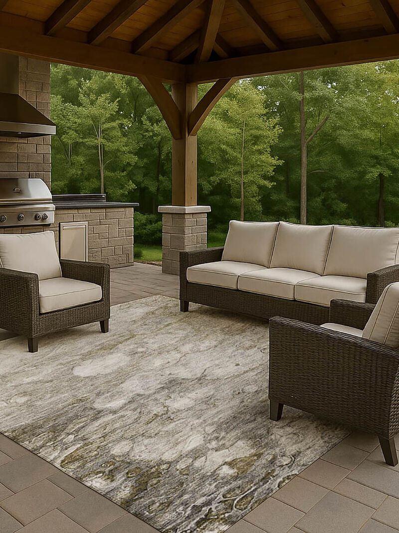 Trevi TV7 Taupe 2'3" x 7'6" Rug