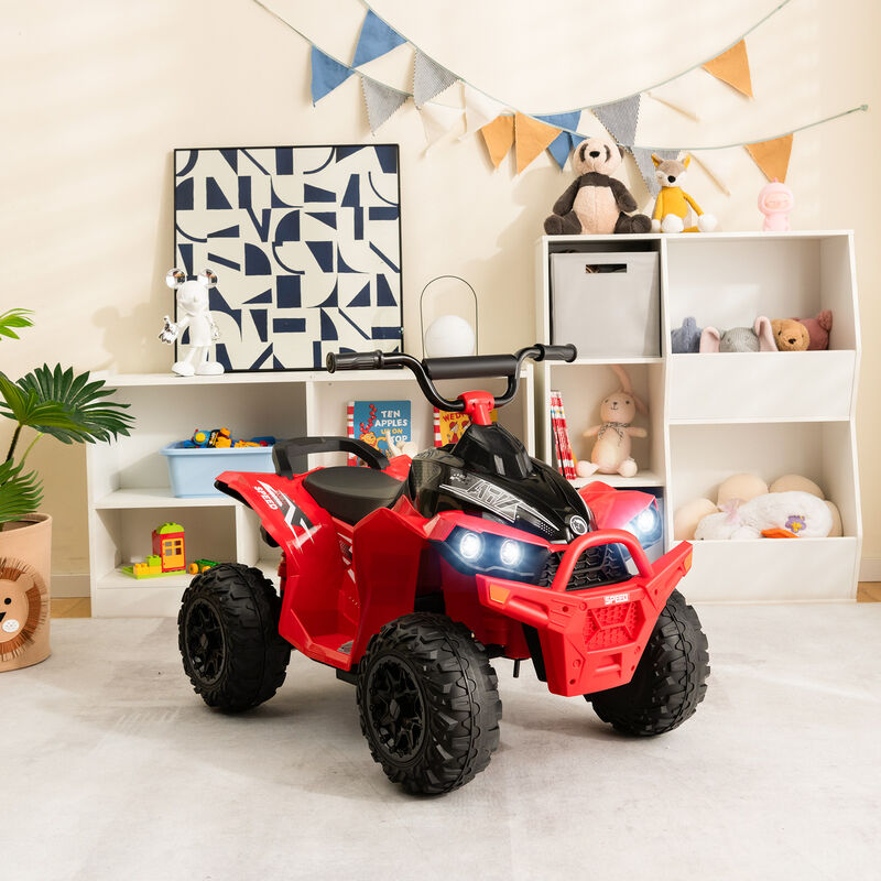Kids 12V Electric ATV Ride On Car with Adjustable Speed and Comfortable Seat image number 1