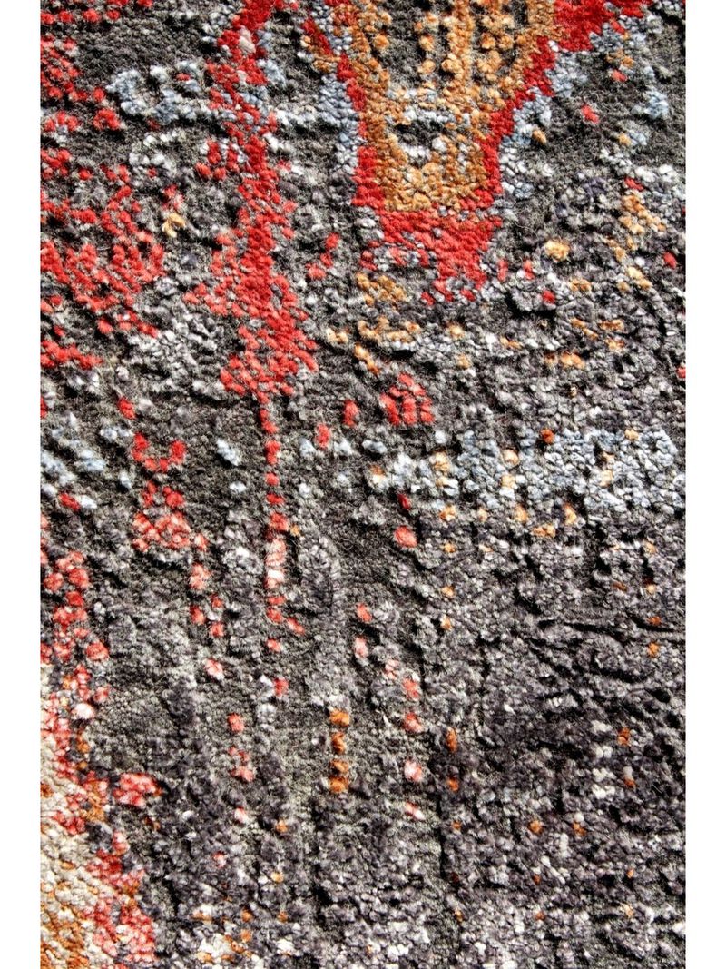 Amour 840243 Charcoal 8' x 10' Rug image number 2