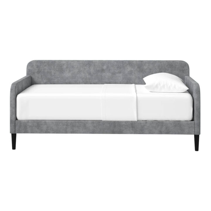 Velvet Modern Daybed – Upholstered Bed for Stylish Bedroom or Living Room Décor