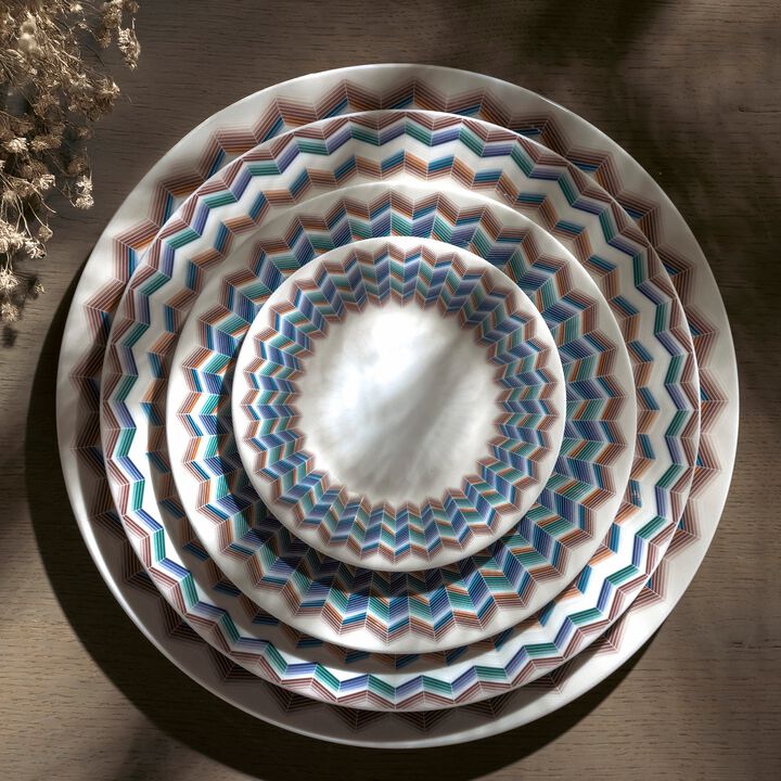 Charger Plate ZIG ZAG JARRIS 148, diam. 12.6"