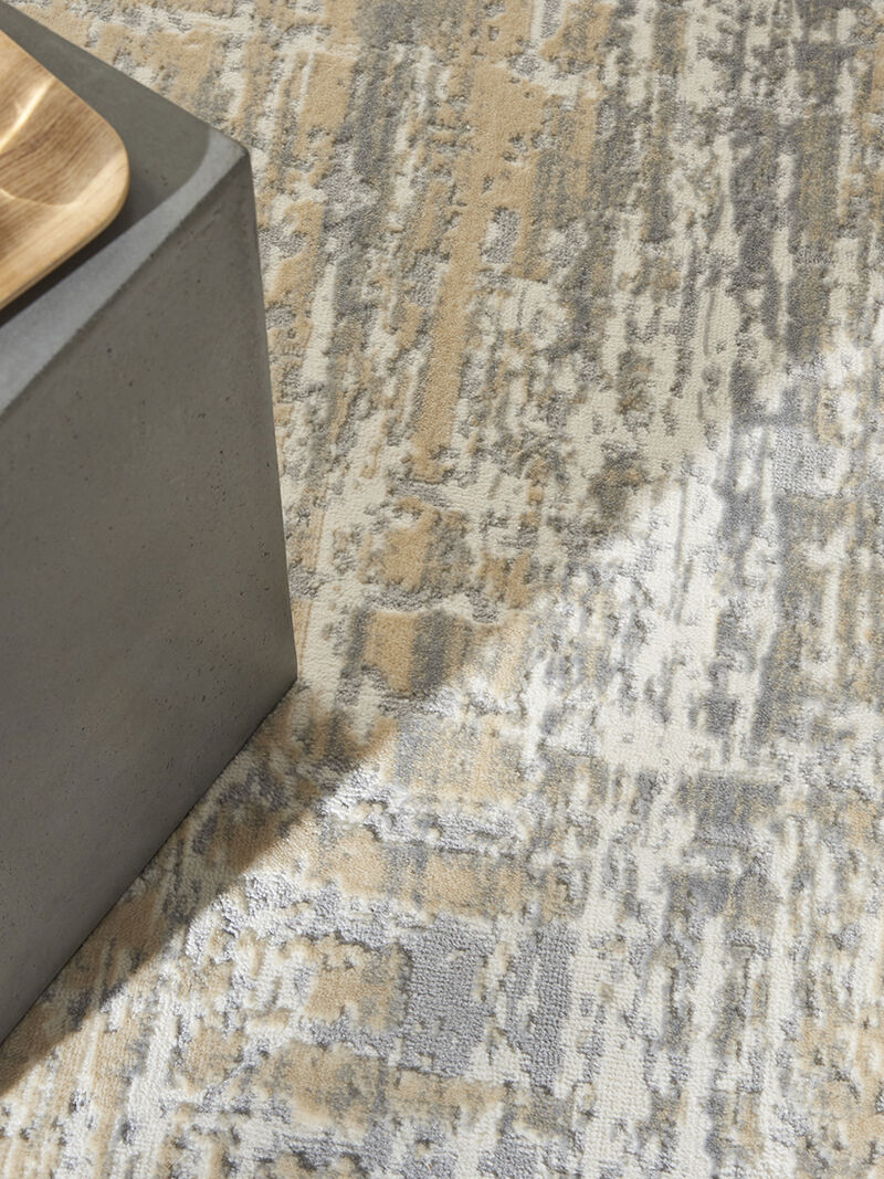 CK005 Enchanting ECH04 Gray/Beige 3'2" x 5' Rug