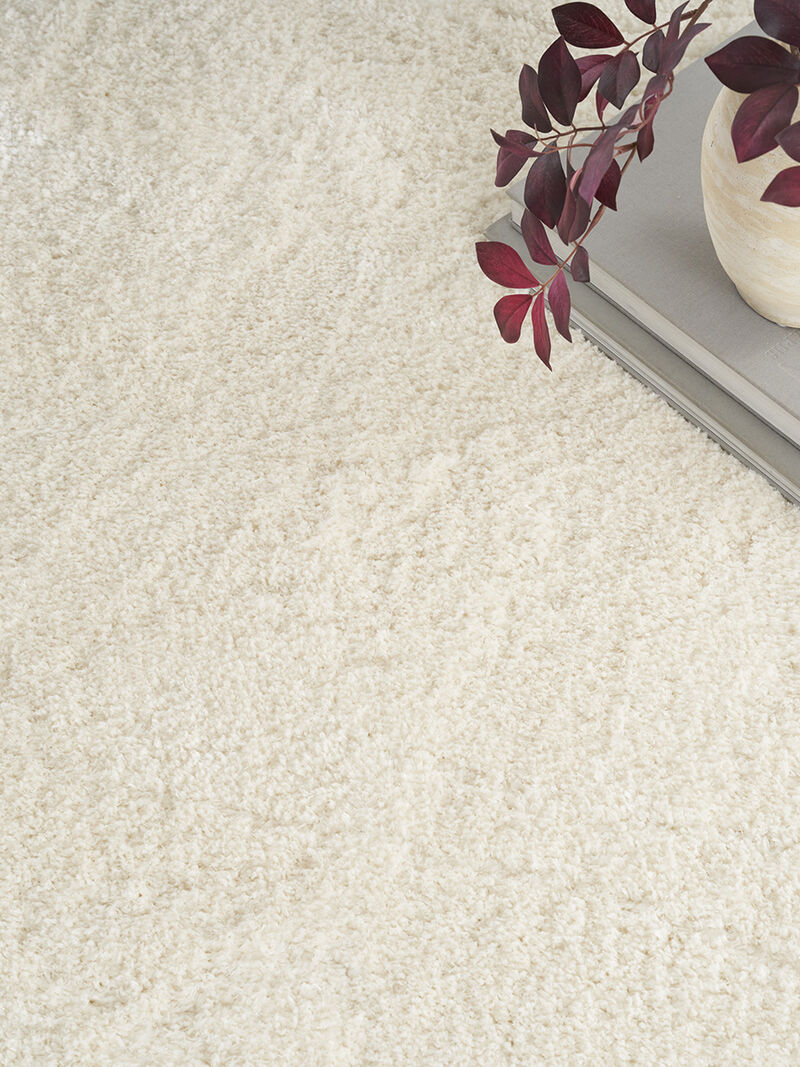 Dreamy Shag DRS05 Ivory 5'3" x 7'3" Rug