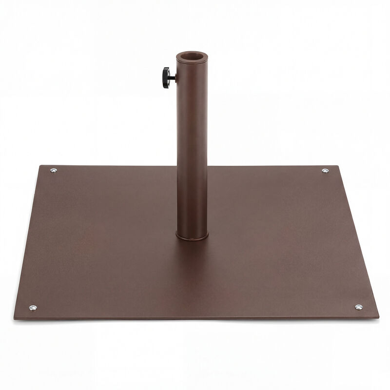 25-Inch Patio Umbrella Stand, Square Base image number 0