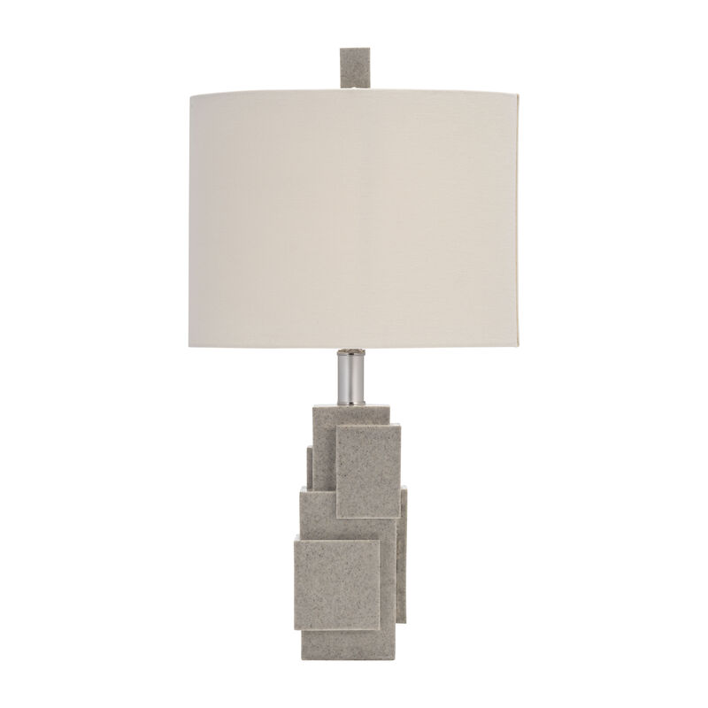 Resin 22" Blocks Table Lamp image number 4