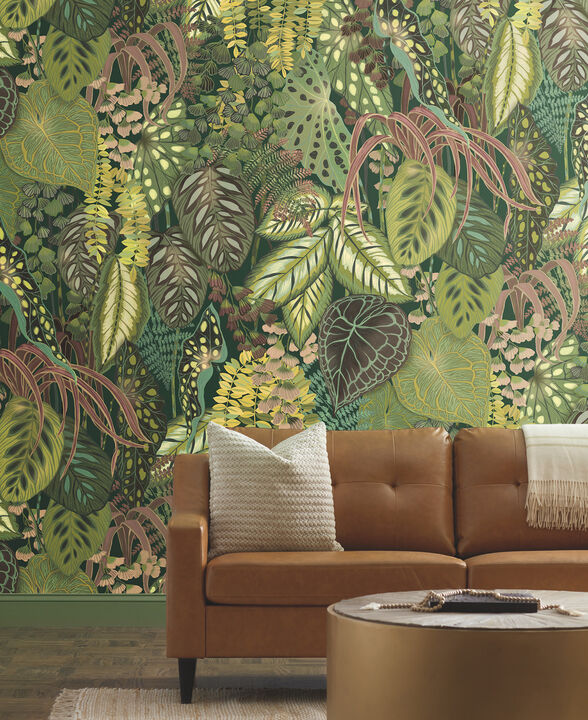 Greenery Jade Wall Mural