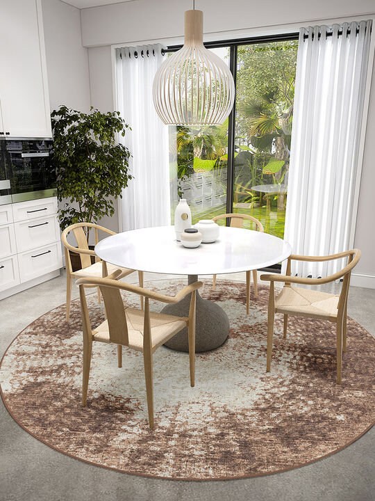 Winslow WL1 Chocolate 4' Rug