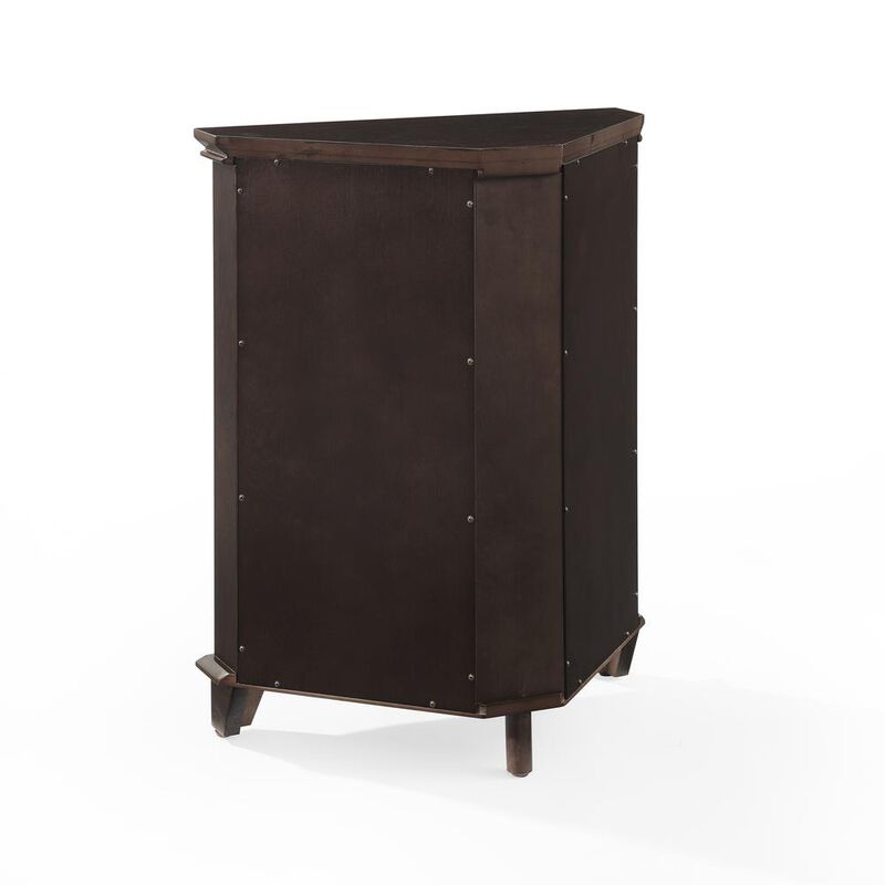 Crosley Furniture Lydia Corner Cabinet Espresso