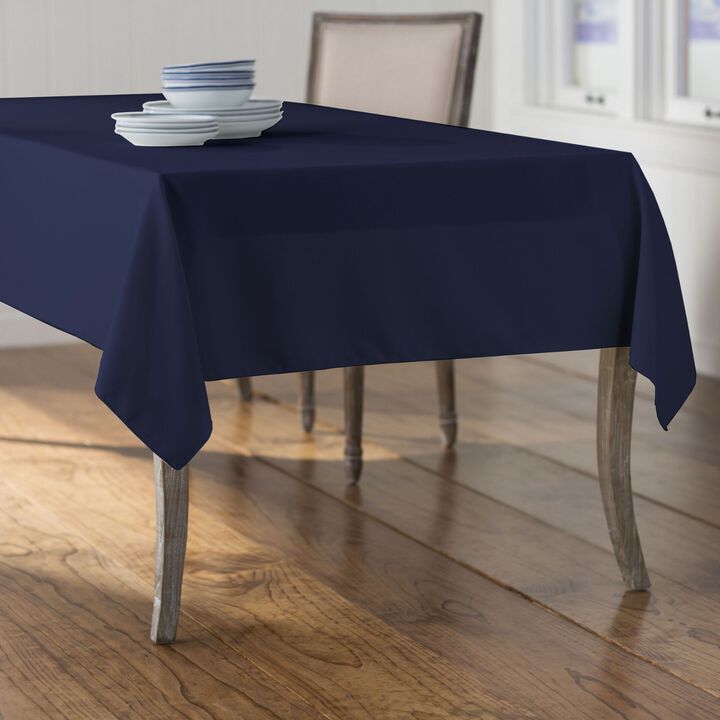 Rectangular Tablecloth 60 by 102 Inch Polyester Poplin Fabric