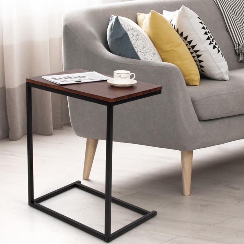 Hivvago 26 Inch Beside Sofa Laptop Holder End Stand Desk