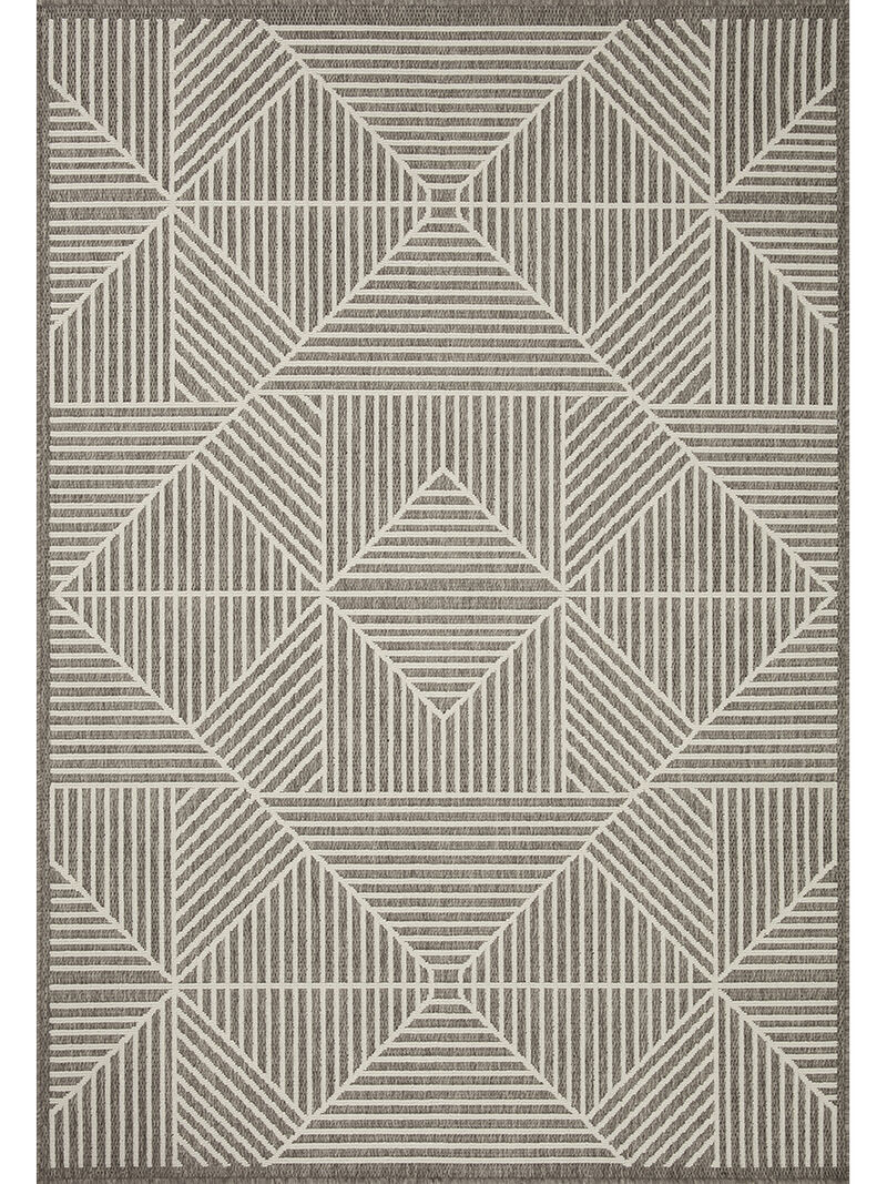 Rainier RAI03 Natural 5'3" x 7'7" Rug