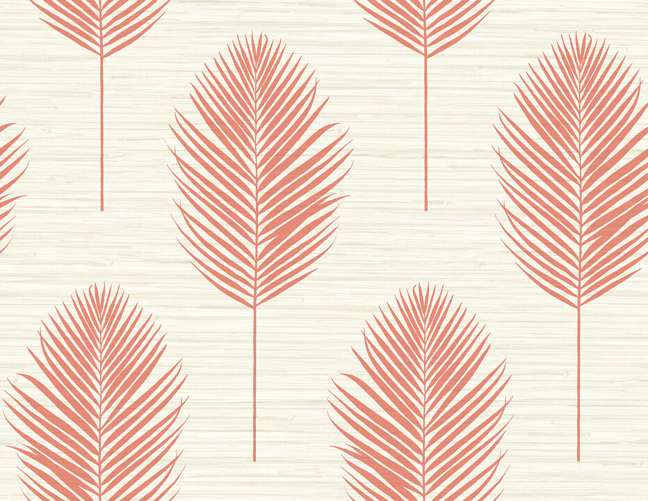 Bali Coral Fern Wallpaper