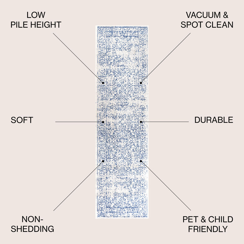 Azul Filigree Area Rug