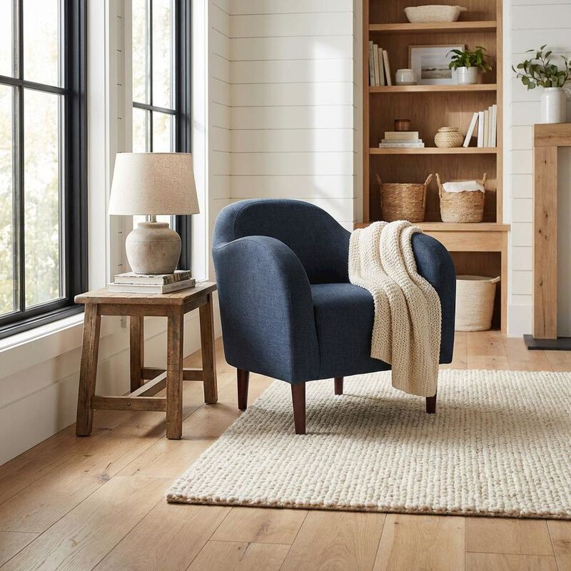 Essential Pieces Julian Mid Century Arm Chair image number 1