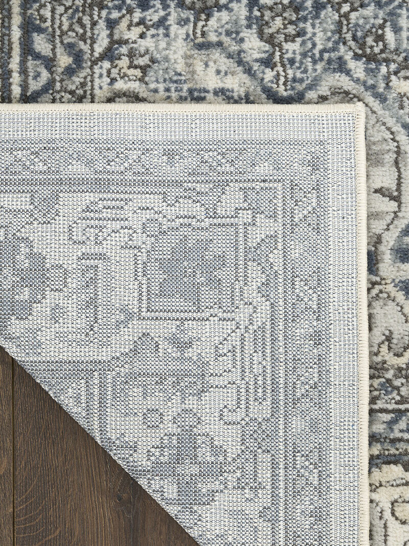 Quarry QUA18 Ivory/Navy 7'10" x 9'10" Rug