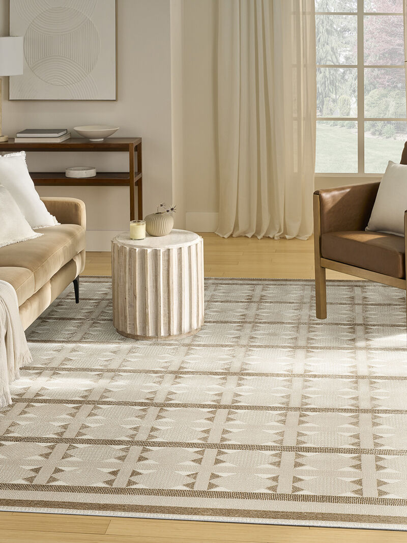 Nordic NRC06 Taupe 8' x 10' Rug