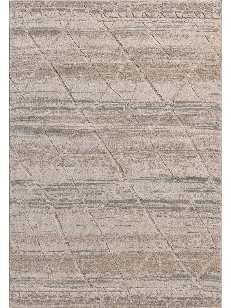 Monty MOT02 Ivory/Natural 7'10" x 10' Rug by Amber Lewis x Loloi