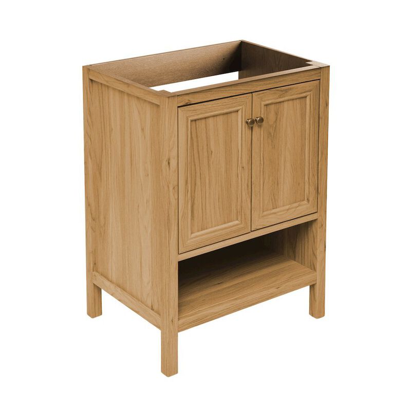 Chateau 24" Freestanding Bathroom Vanity Cabinet without Top in Golden Oak image number 2