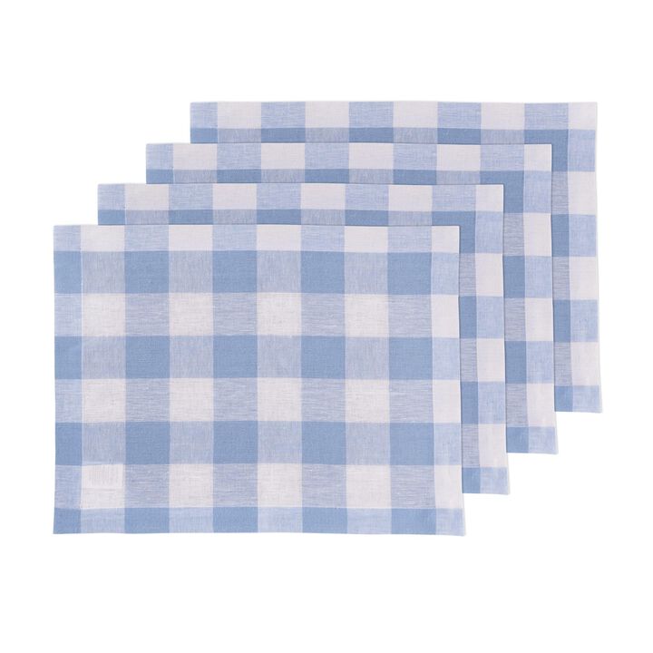 Linen Placemats - Buffalo Check