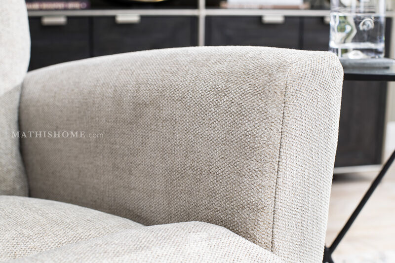 Ezra Platinum Rocking Recliner